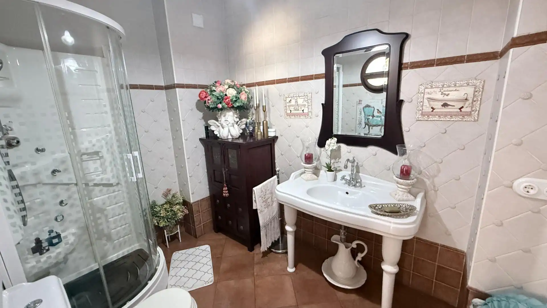 Baño de Finca rústica en venta en Lepe con Aire acondicionado