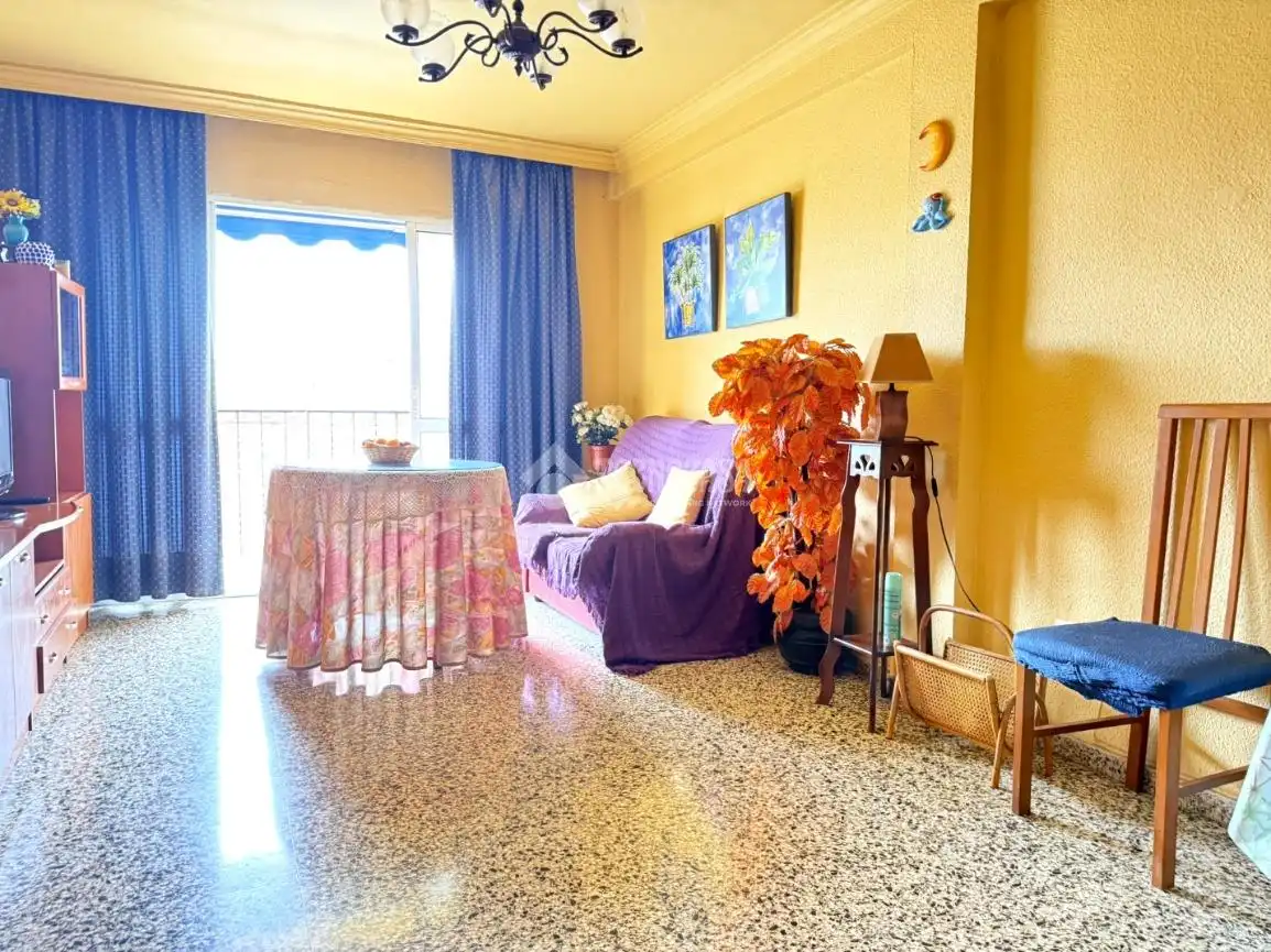Sala de estar de Piso en venta en Málaga con Terraza