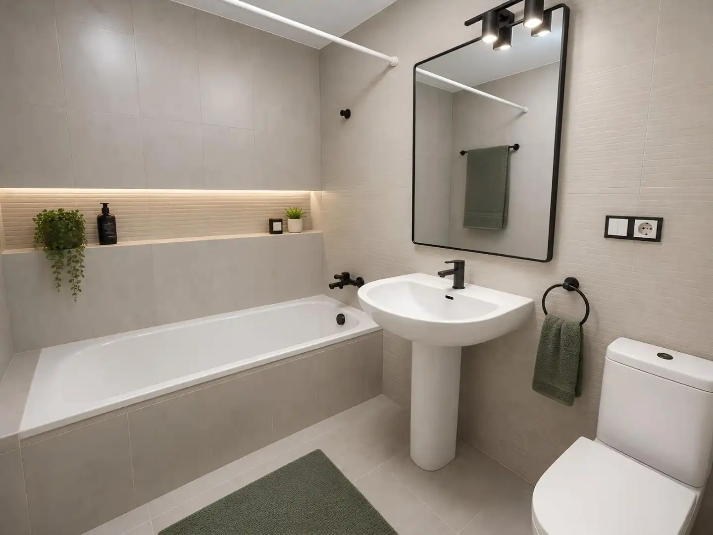 Bany de Apartament en venda en Dénia