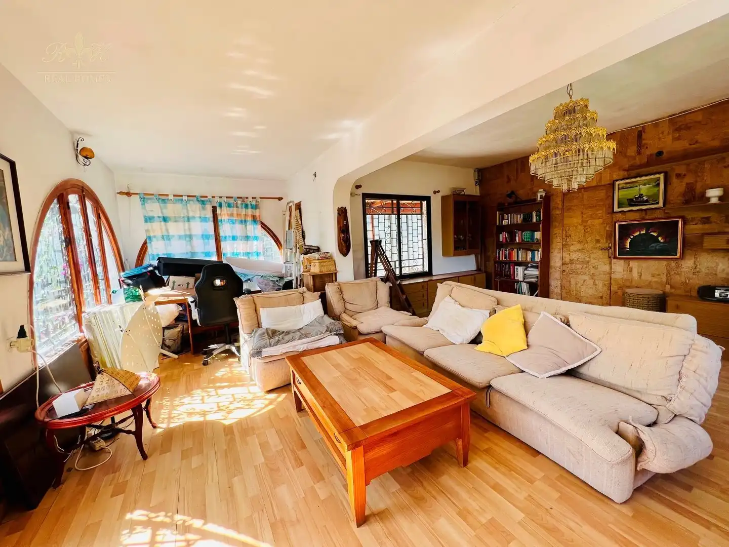 Living room of Houses for sale in L'Alfàs del Pi  with Terrace, Storage room and Swimming Pool