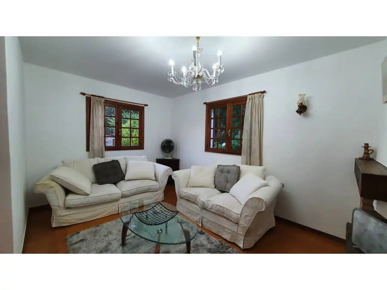 Living room of Houses for rent in Teo  with Heating, Private garden and Parquet flooring