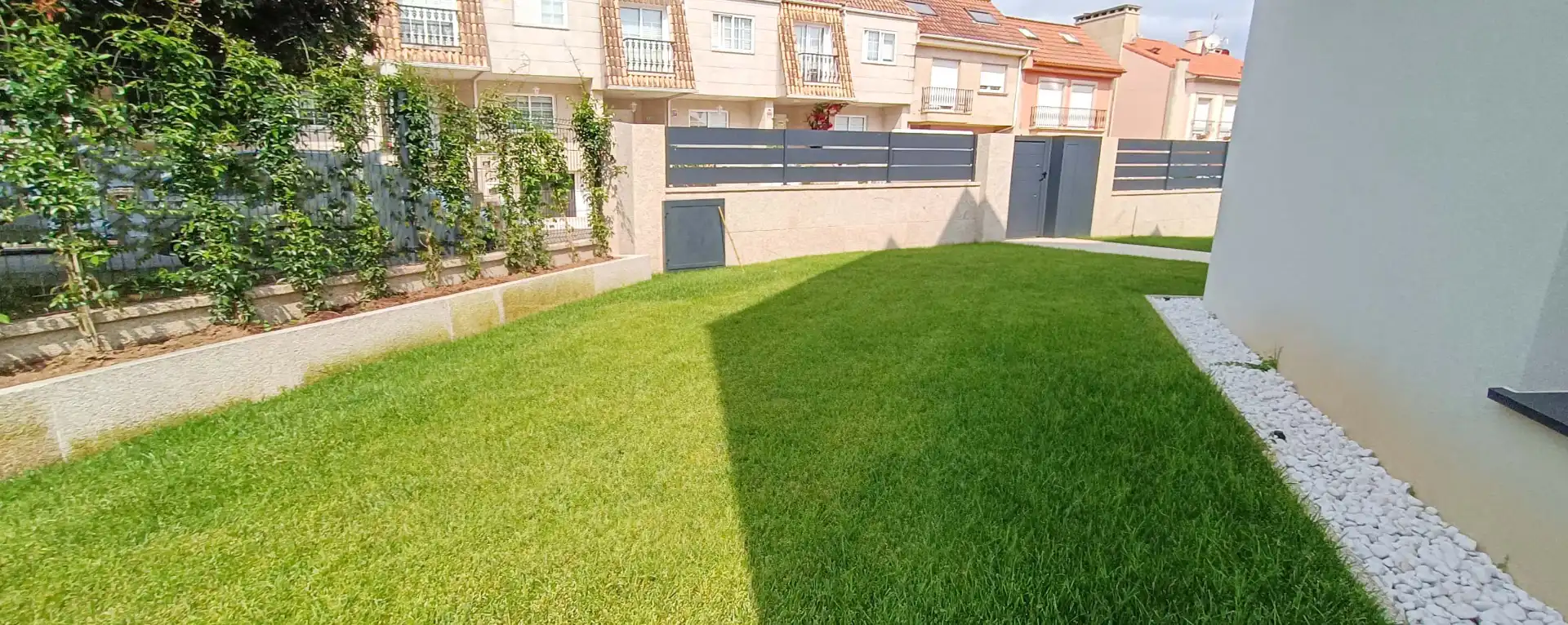 Garden of Houses for sale in Baiona  with Heating, Private garden and Terrace
