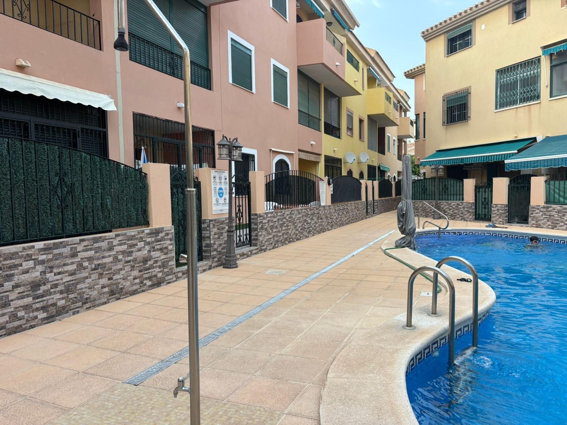 Exterior view of Apartment to rent in Los Alcázares  with Community pool