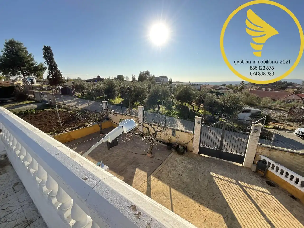 Jardín de Finca rústica en venta en Linares