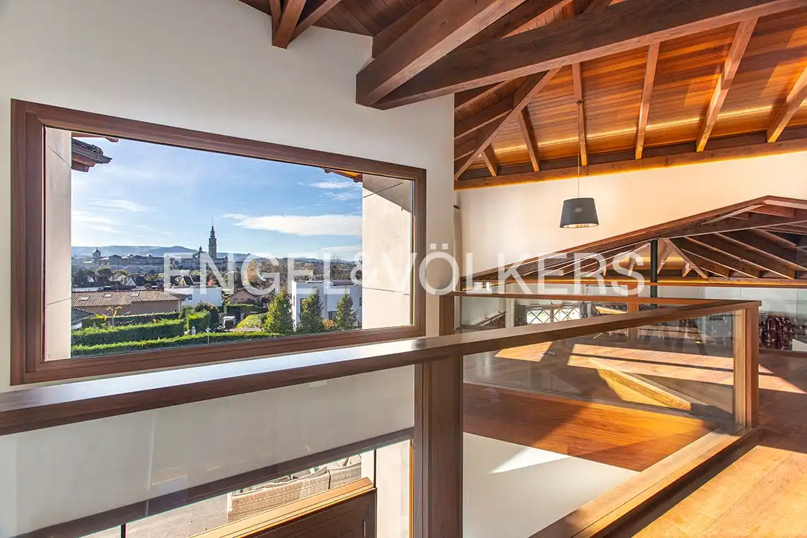 Exterior view of Houses for sale in Gijón   with Air Conditioner, Heating and Private garden