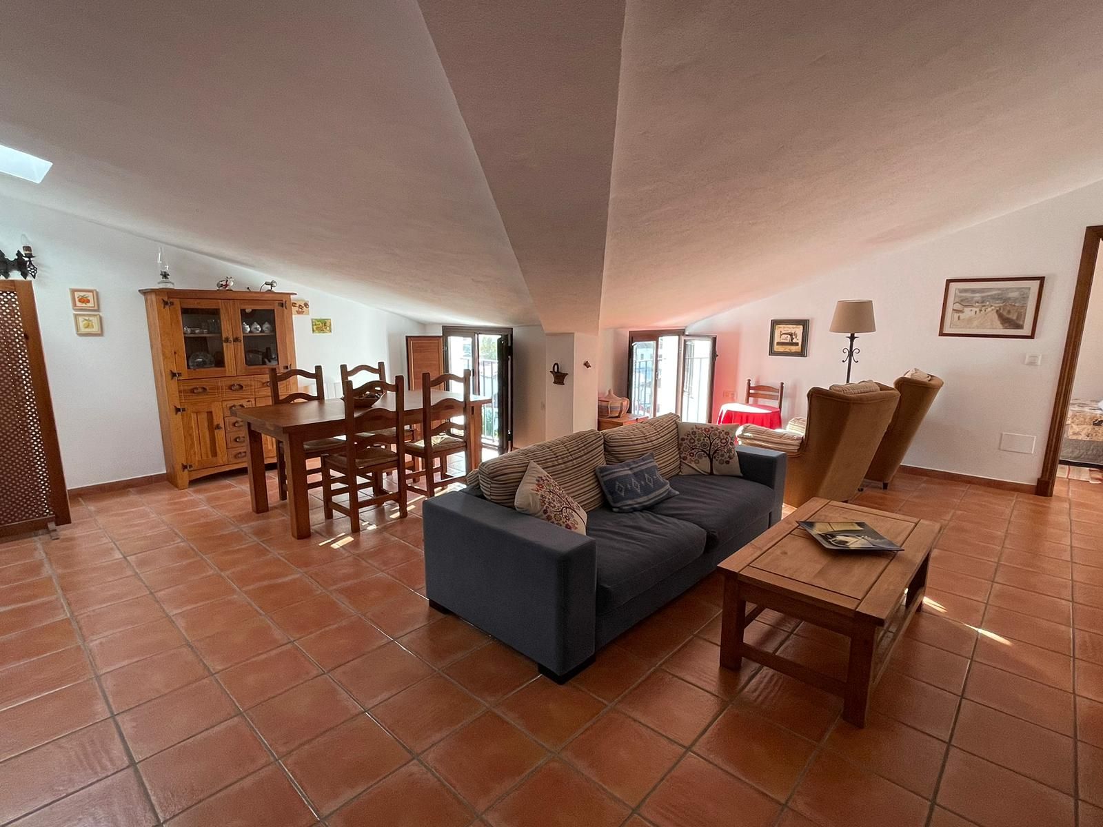 Living room of Attic for sale in El Bosque  with Furnished and Washing machine