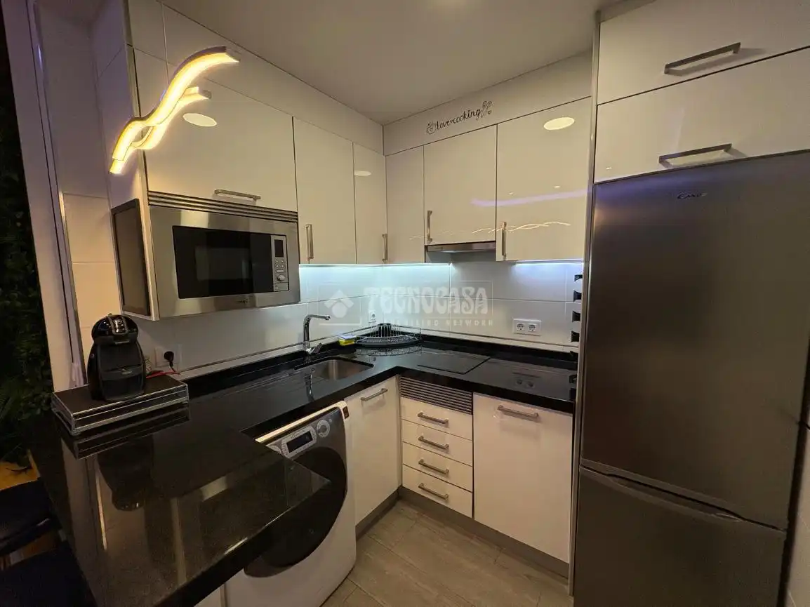 Cocina de Piso de alquiler en Madrid con Aire acondicionado, Calefacción y Amueblado