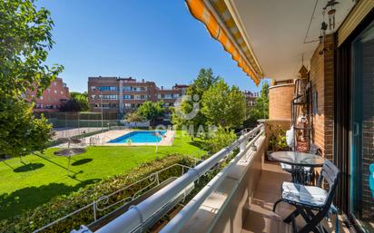 Garden of Flat for sale in Pozuelo de Alarcón  with Terrace and Swimming Pool