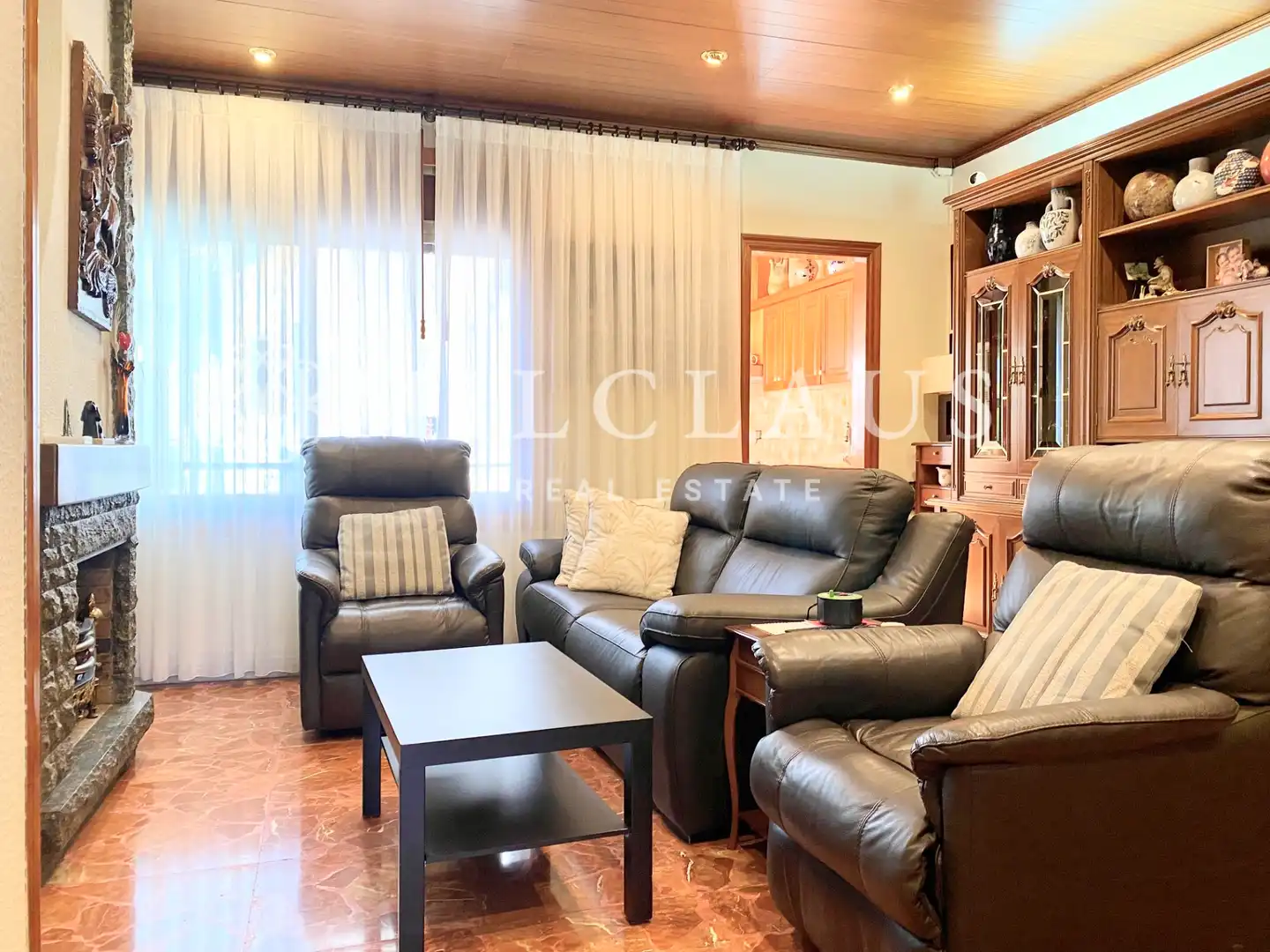 Sala d'estar de Casa adosada en venda en Sabadell amb Aire condicionat, Calefacció i Terrassa
