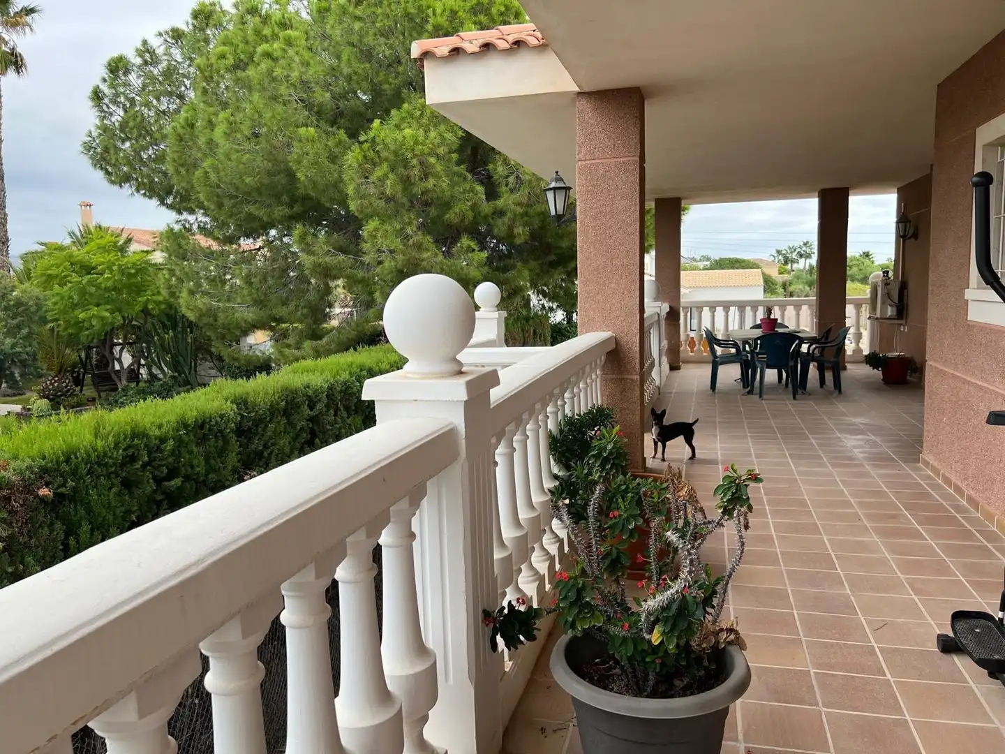 Terrassa de Casa o xalet en venda en Mutxamel amb Aire condicionat, Calefacció i Jardí privat