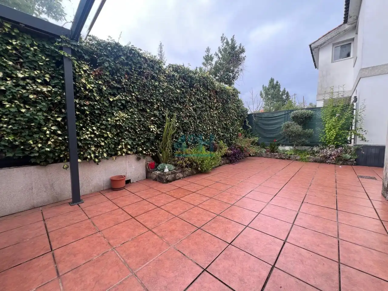 Terraza de Casa adosada en venta en Ourense Capital  con Calefacción, Jardín privado y Parquet