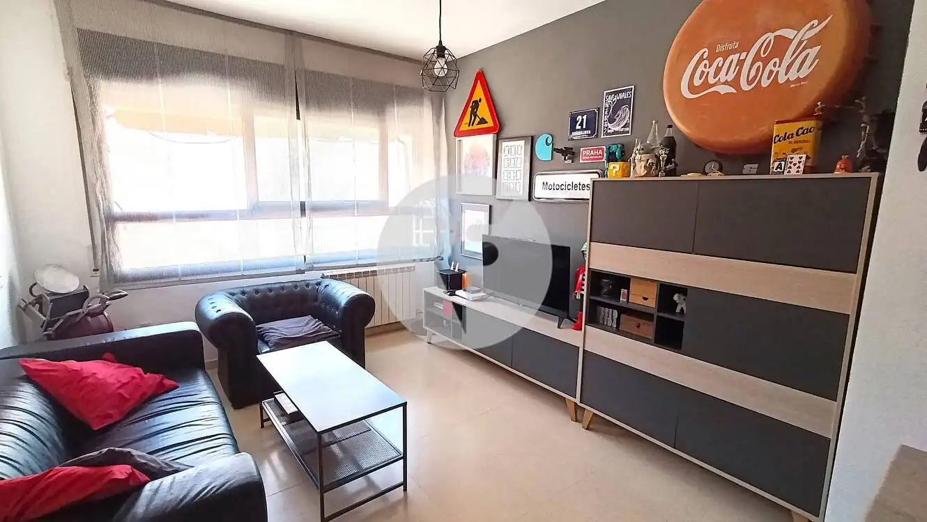 Sala d'estar de Pis en venda en Terrassa amb Calefacció