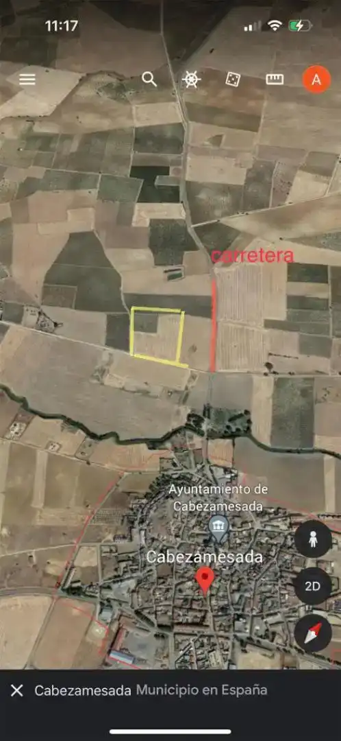 Terreno en venta en Cabezamesada