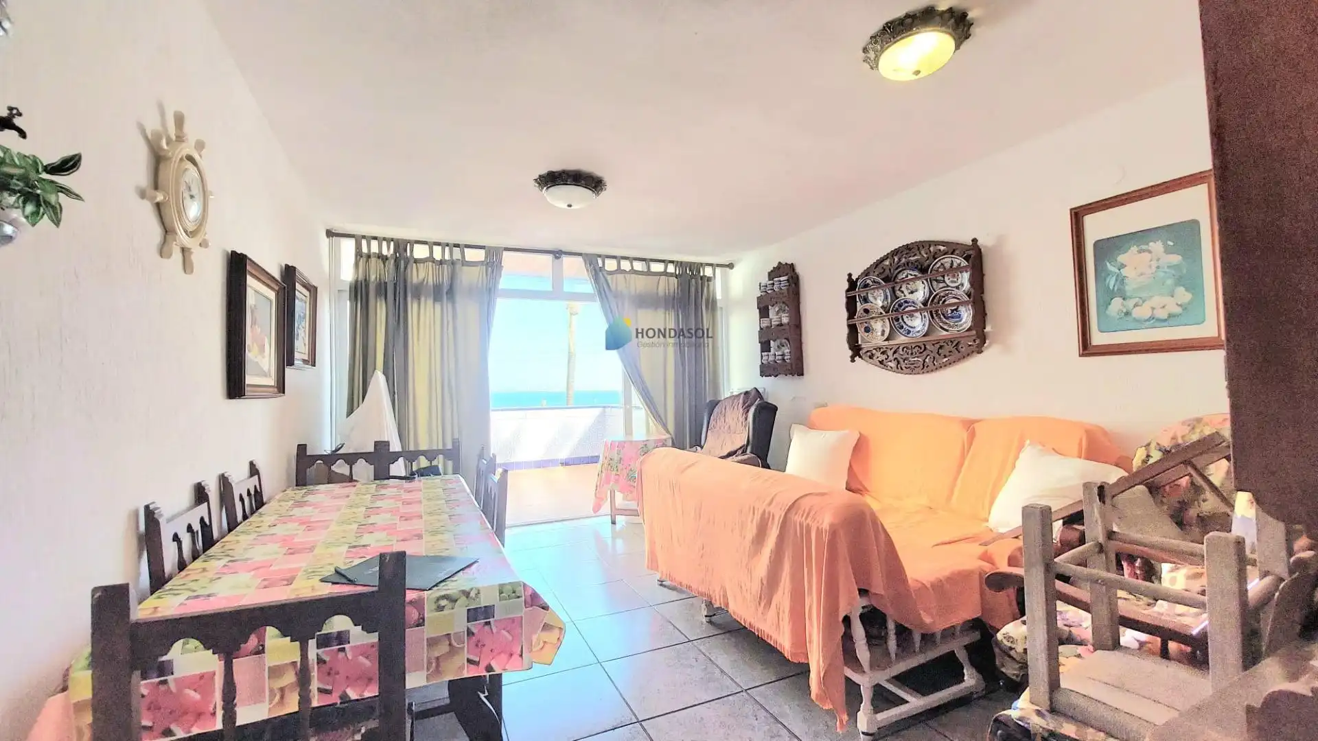Sala d'estar de Casa o xalet en venda en Cartagena amb Terrassa i Moblat