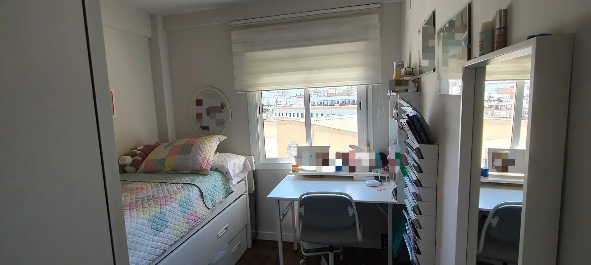Bedroom of Flat for sale in Sevilla  with Air Conditioner and Terrace