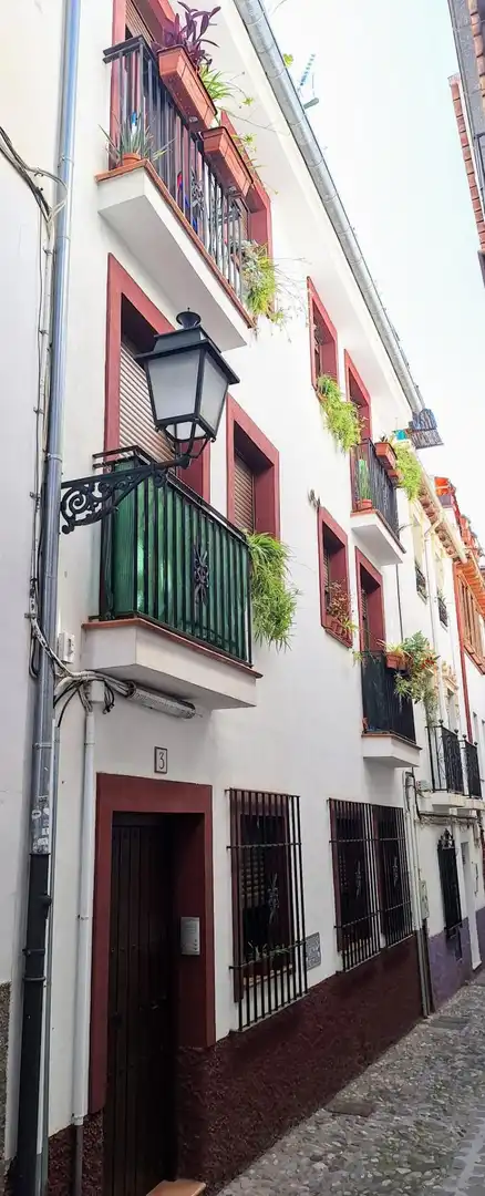 Terraza de Apartamento de alquiler en Granada con Calefacción y Amueblado