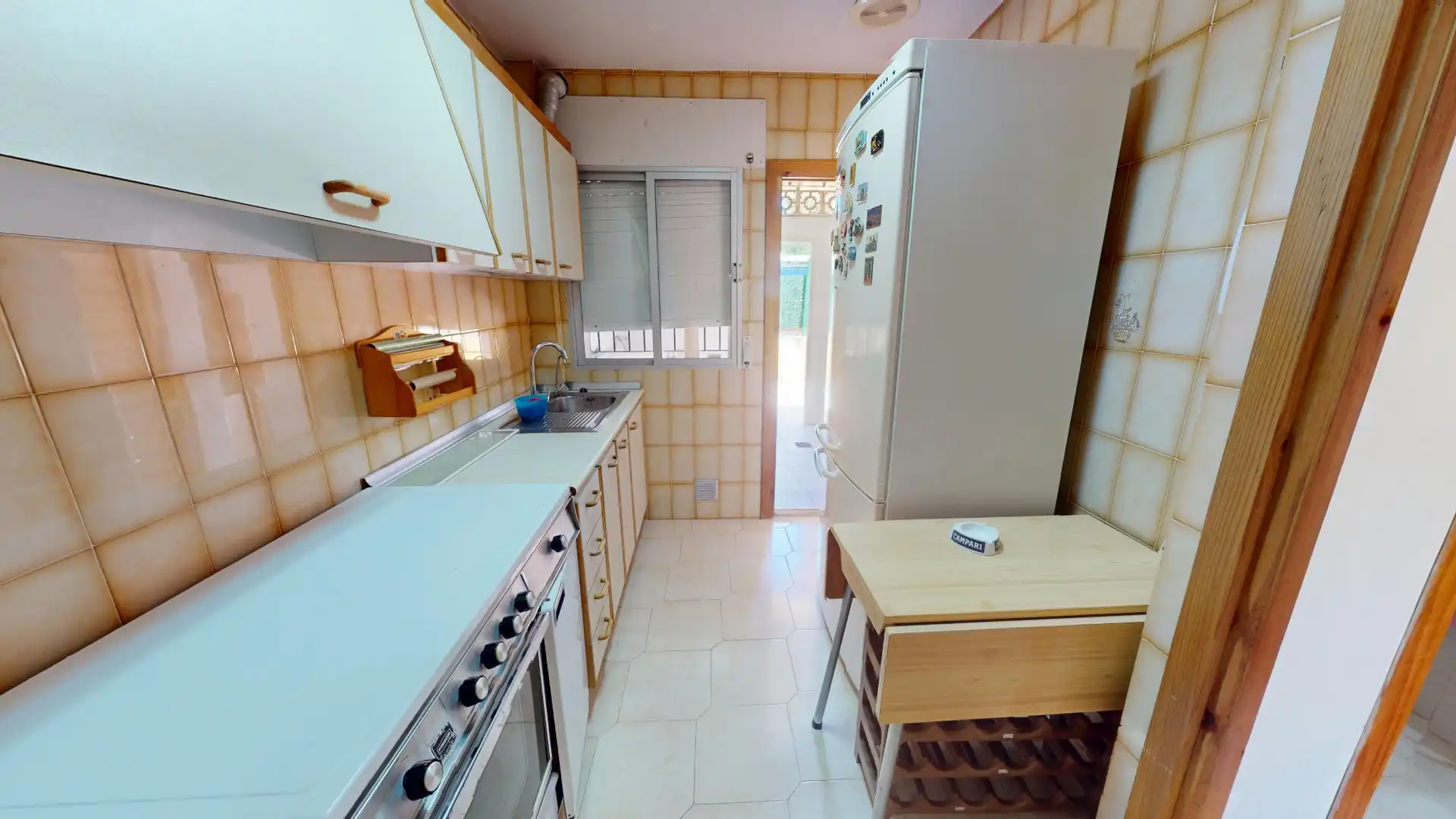 Cuina de Casa o xalet en venda en Los Alcázares amb Aire condicionat, Terrassa i Moblat