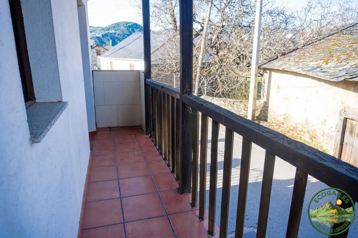 Terraza de Casa o chalet en venta en Villafranca del Bierzo con Jardín privado, Parquet y Terraza