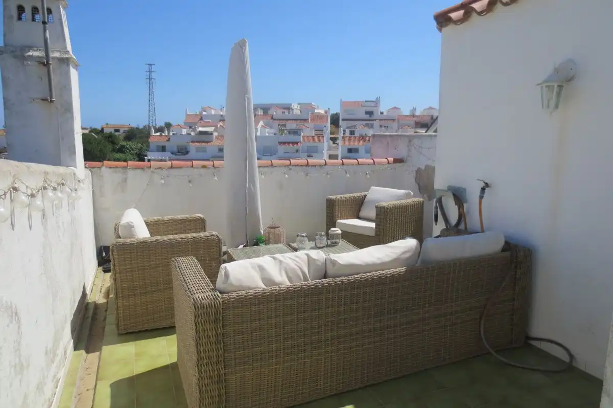Terrace of Detached homes for sale in Mijas  with Terrace, Swimming Pool and Furnished