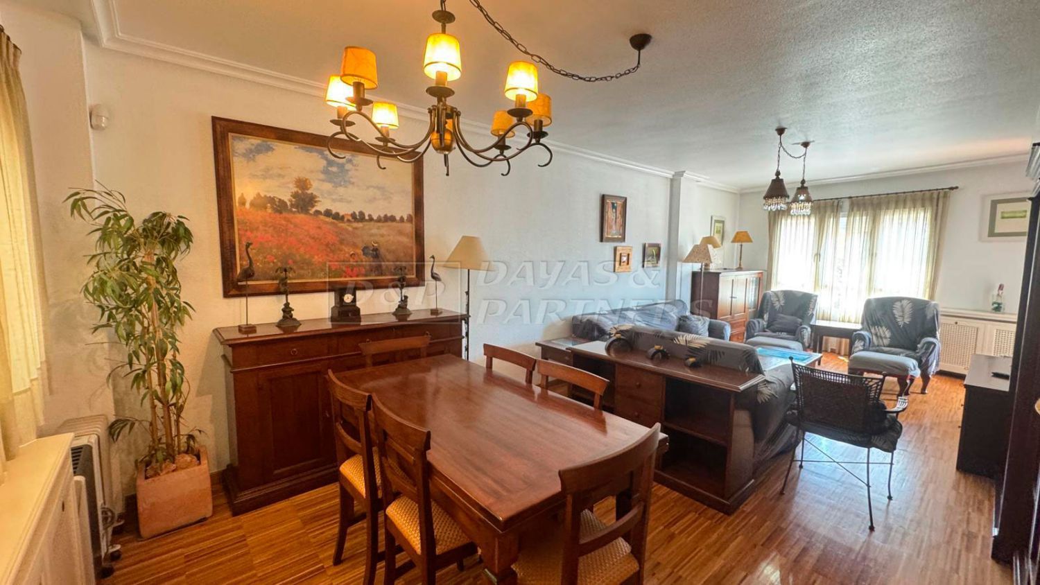 Living room of Flat to rent in Orihuela  with Air Conditioner, Furnished and Balcony