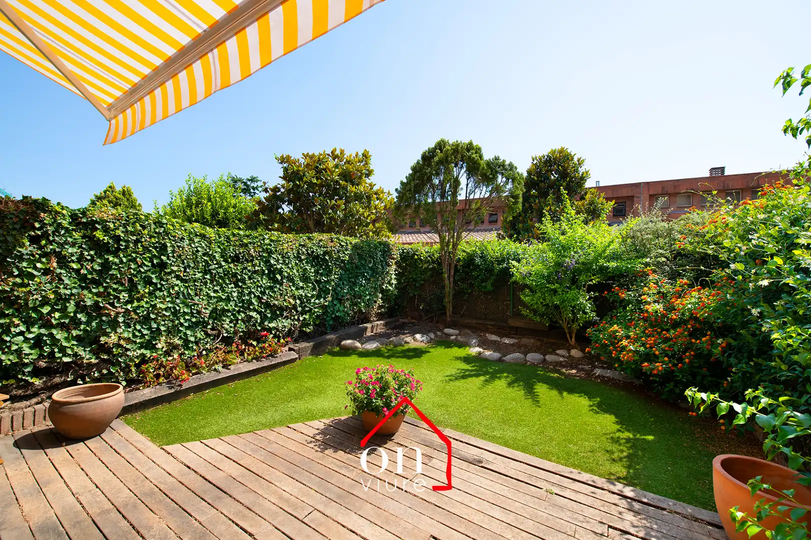 Jardí de Casa o xalet en venda en Sant Cugat del Vallès amb Calefacció, Jardí privat i Terrassa