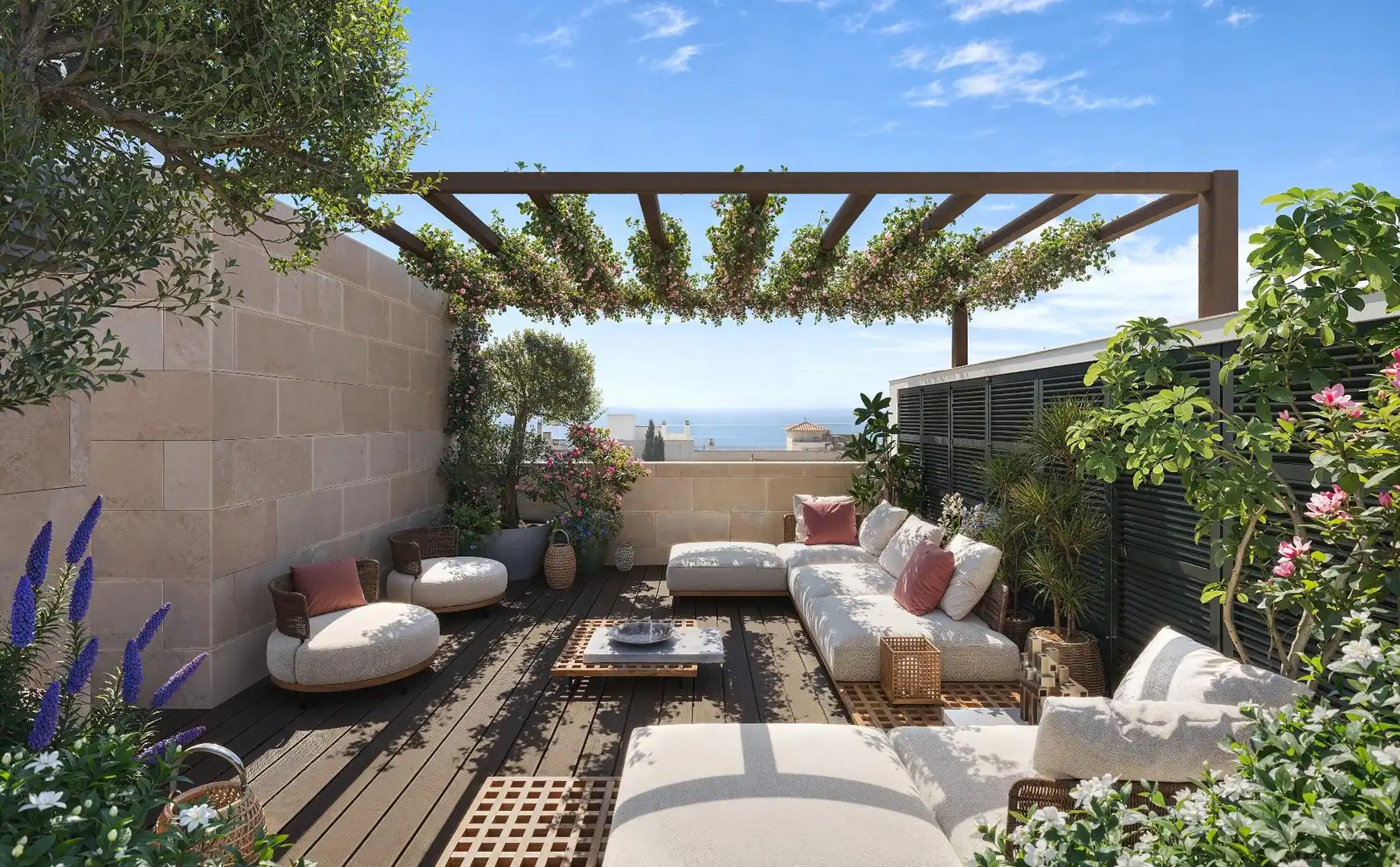 Terrasse von Dachboden zum Verkauf in  Palma de Mallorca