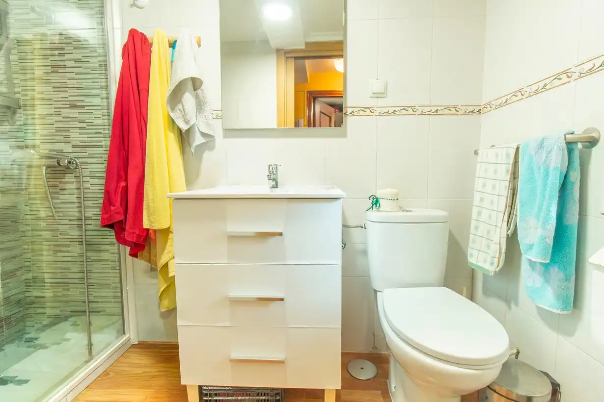 Bathroom of Flat for sale in Madrid  with Air Conditioner, Heating and Furnished