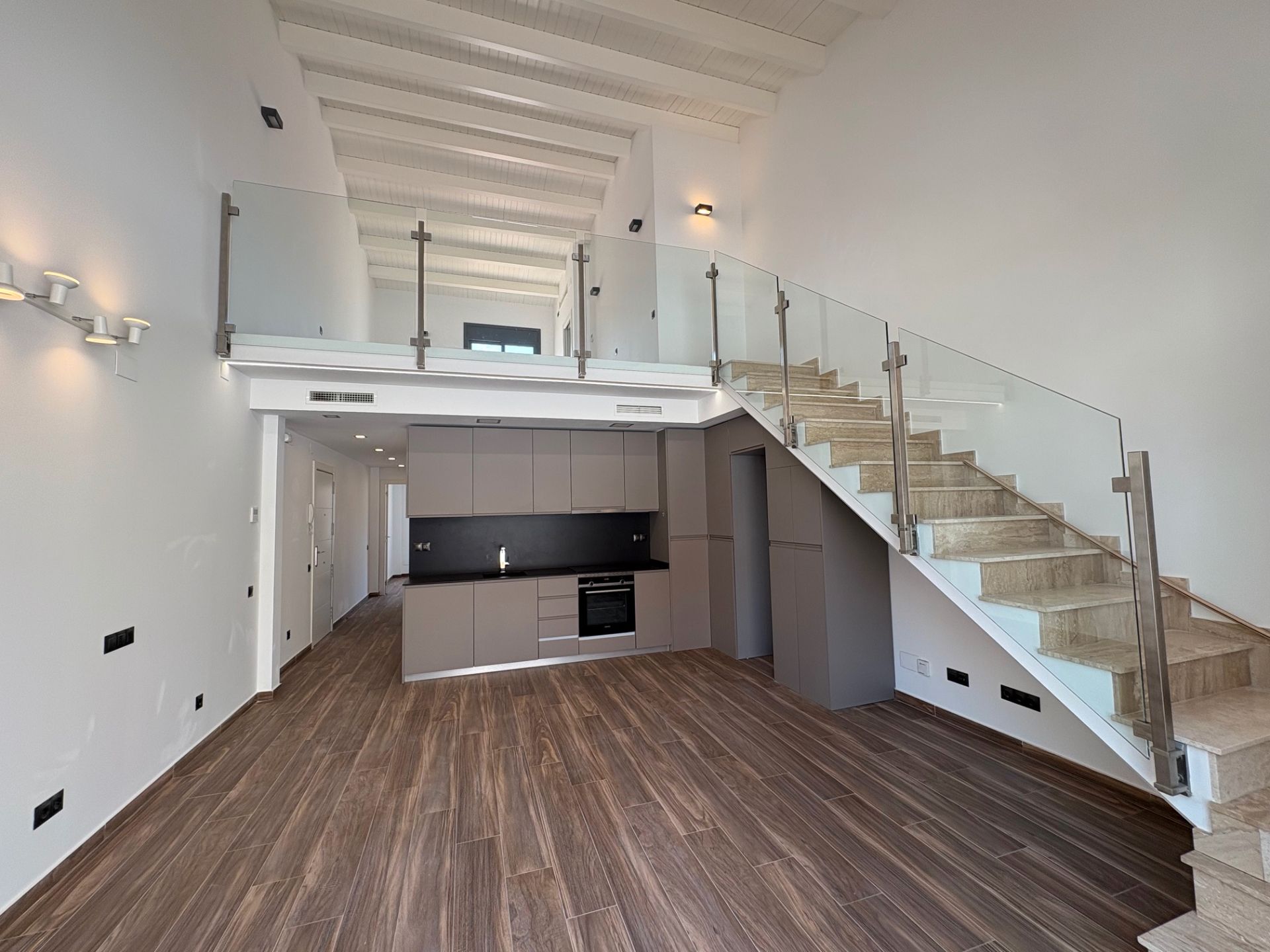 Kitchen of Duplex for sale in Sant Feliu de Llobregat  with Air Conditioner, Heating and Terrace
