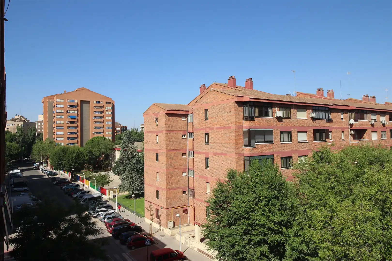 Exterior view of Flat for sale in Albacete  with Air Conditioner, Heating and Furnished