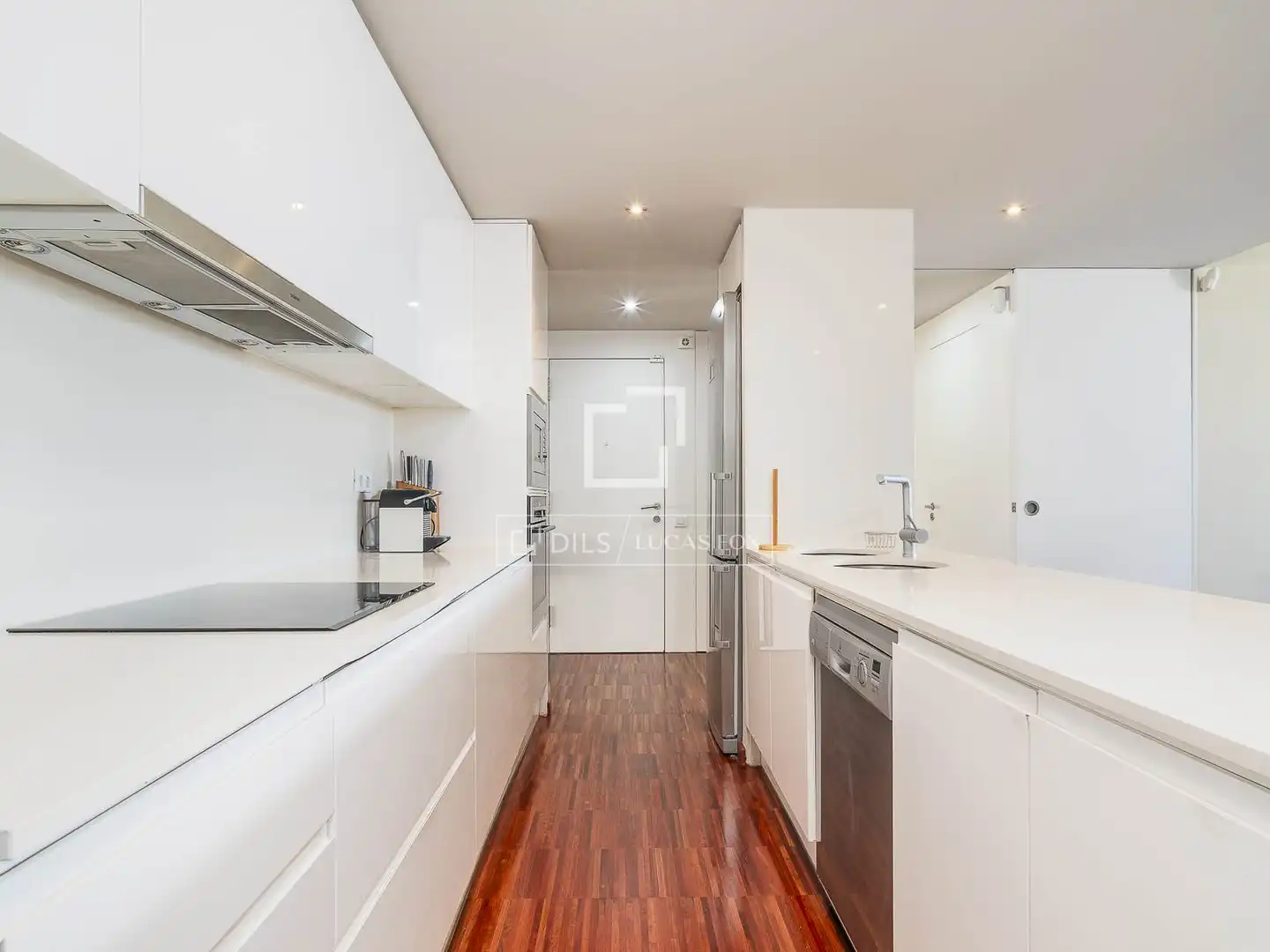 Kitchen of Attic for sale in Barcelona  with Air Conditioner, Parquet flooring and Terrace