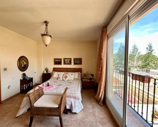 Dormitori de Casa adosada en venda en Museros amb Aire condicionat, Terrassa i Balcó