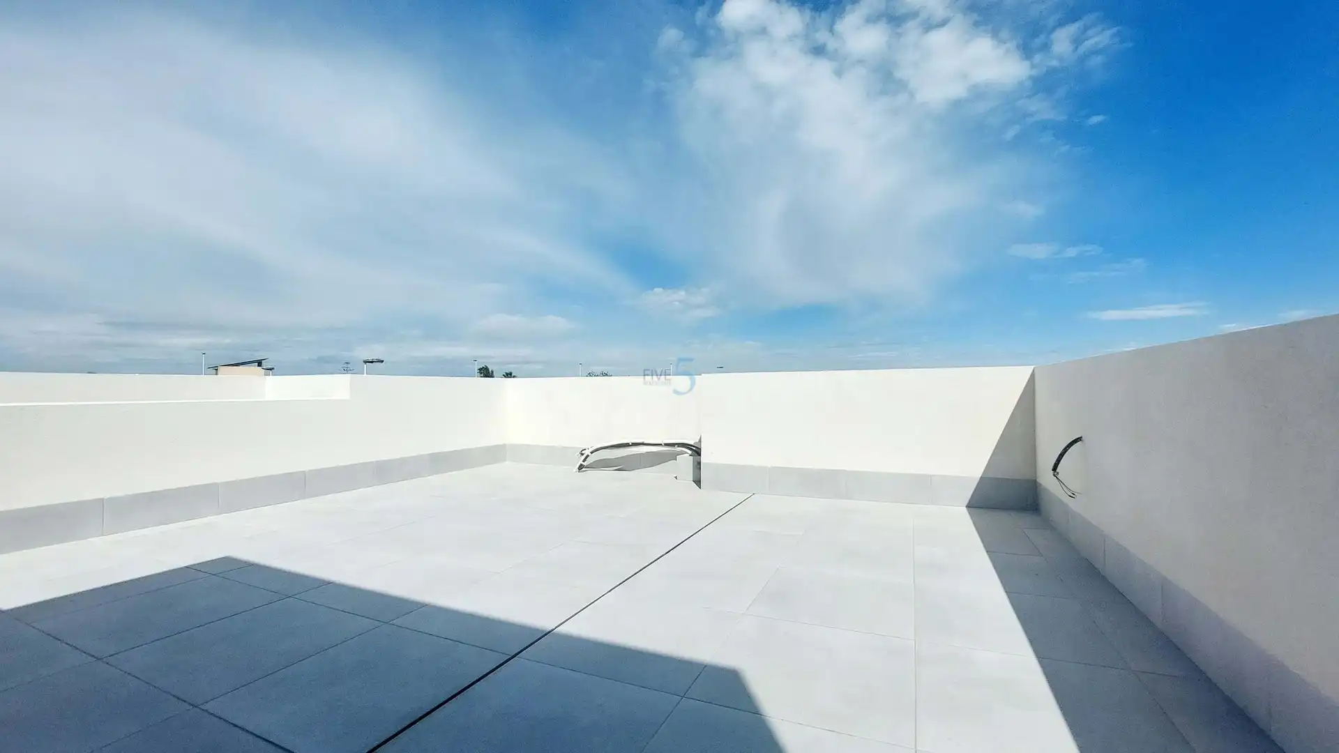Terrassa de Casa o xalet en venda en San Pedro del Pinatar amb Aire condicionat, Terrassa i Piscina