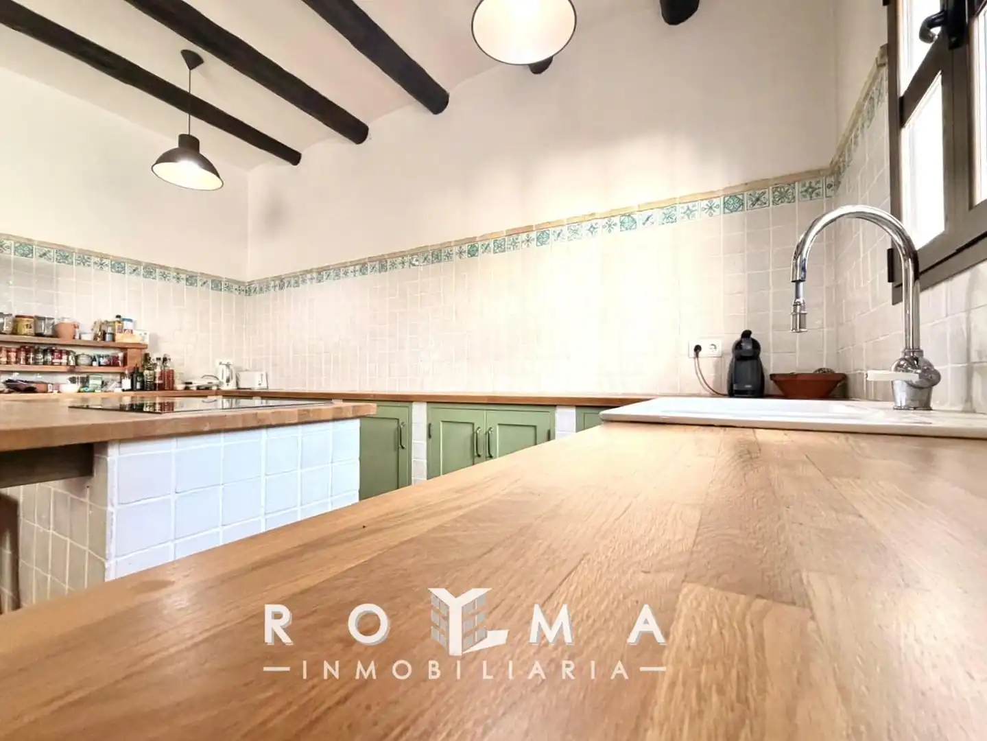 Kitchen of Detached homes for sale in Dos Hermanas  with Air Conditioner, Heating and Private garden