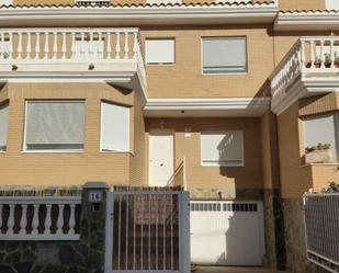 Exterior view of Single-family semi-detached for sale in  Albacete Capital  with Air Conditioner, Heating and Private garden