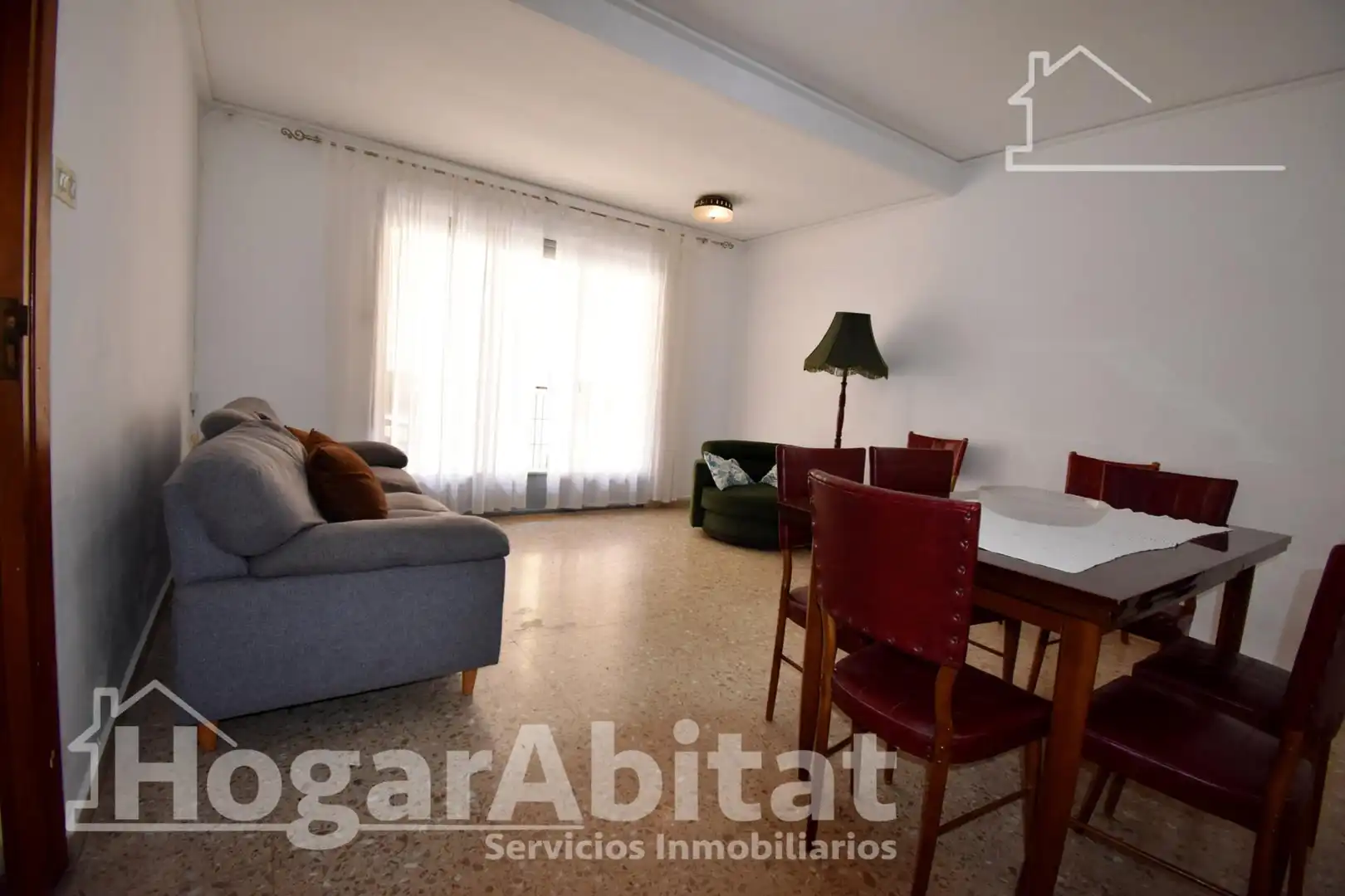 Living room of Flat for sale in Oliva  with Balcony