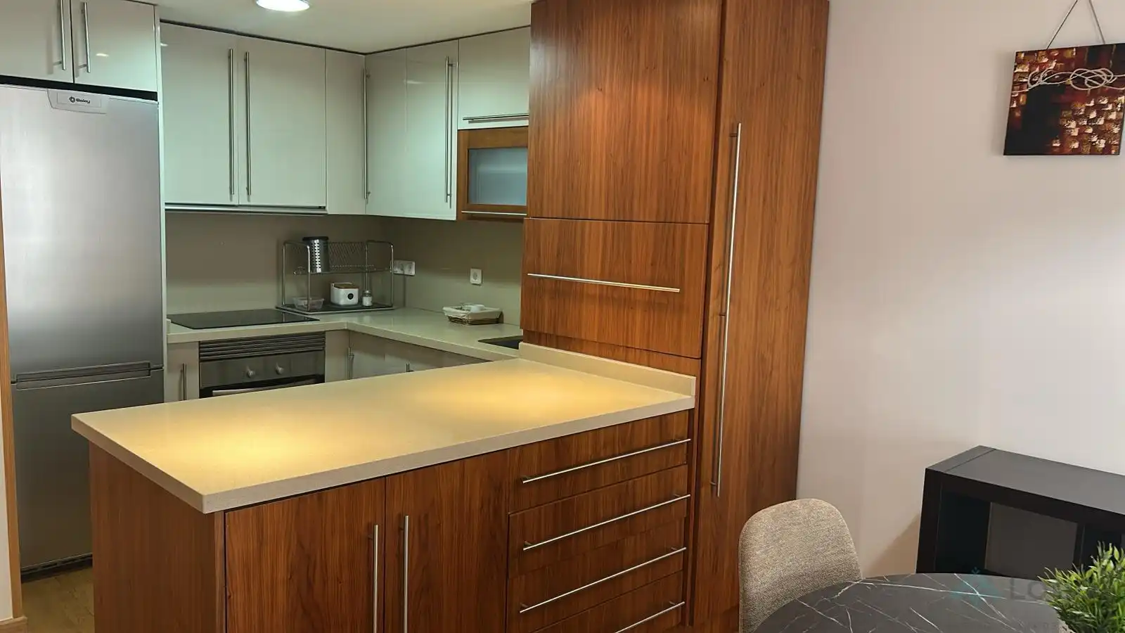 Cuina de Pis de lloguer en Murcia amb Aire condicionat, Calefacció i Traster