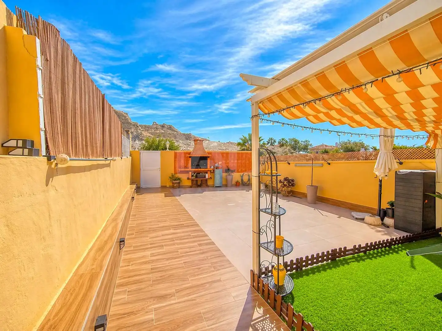 Terraza de Casa adosada en venta en Mutxamel con Aire acondicionado, Calefacción y Terraza