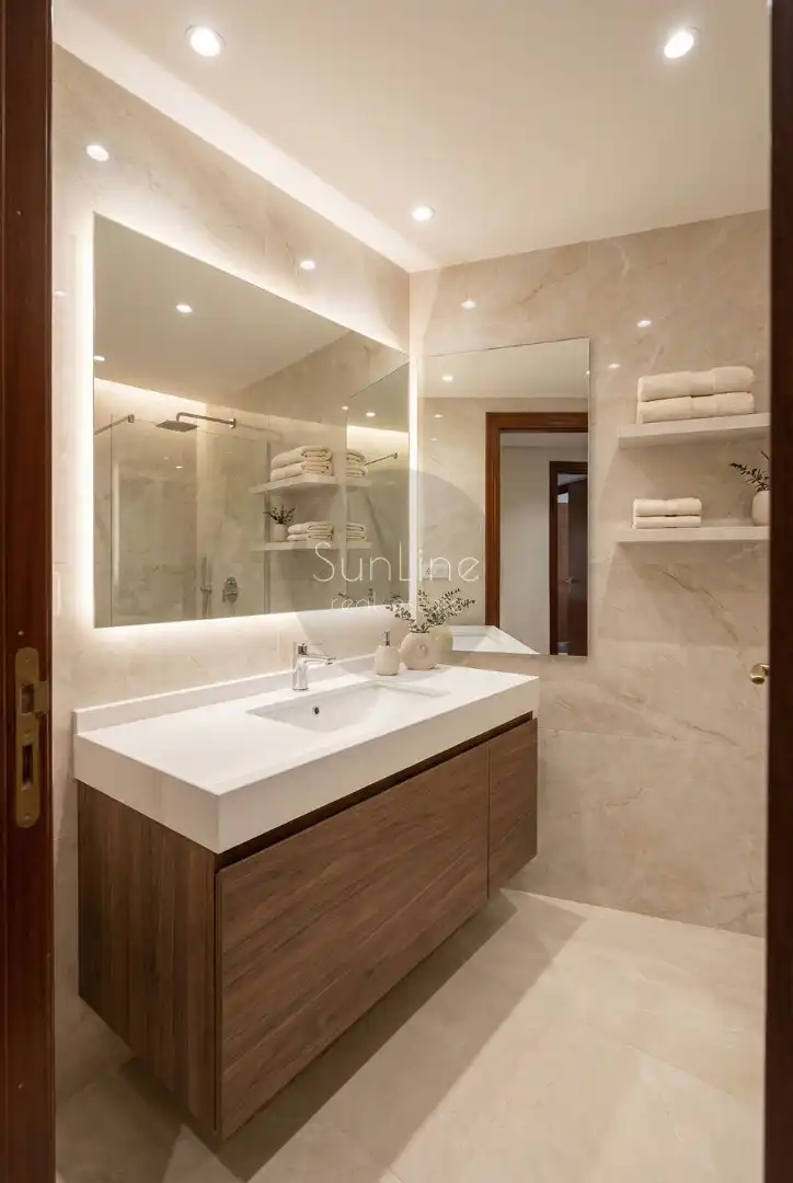 Bathroom of Flat for sale in Valencia  with Air Conditioner, Terrace and Storage room
