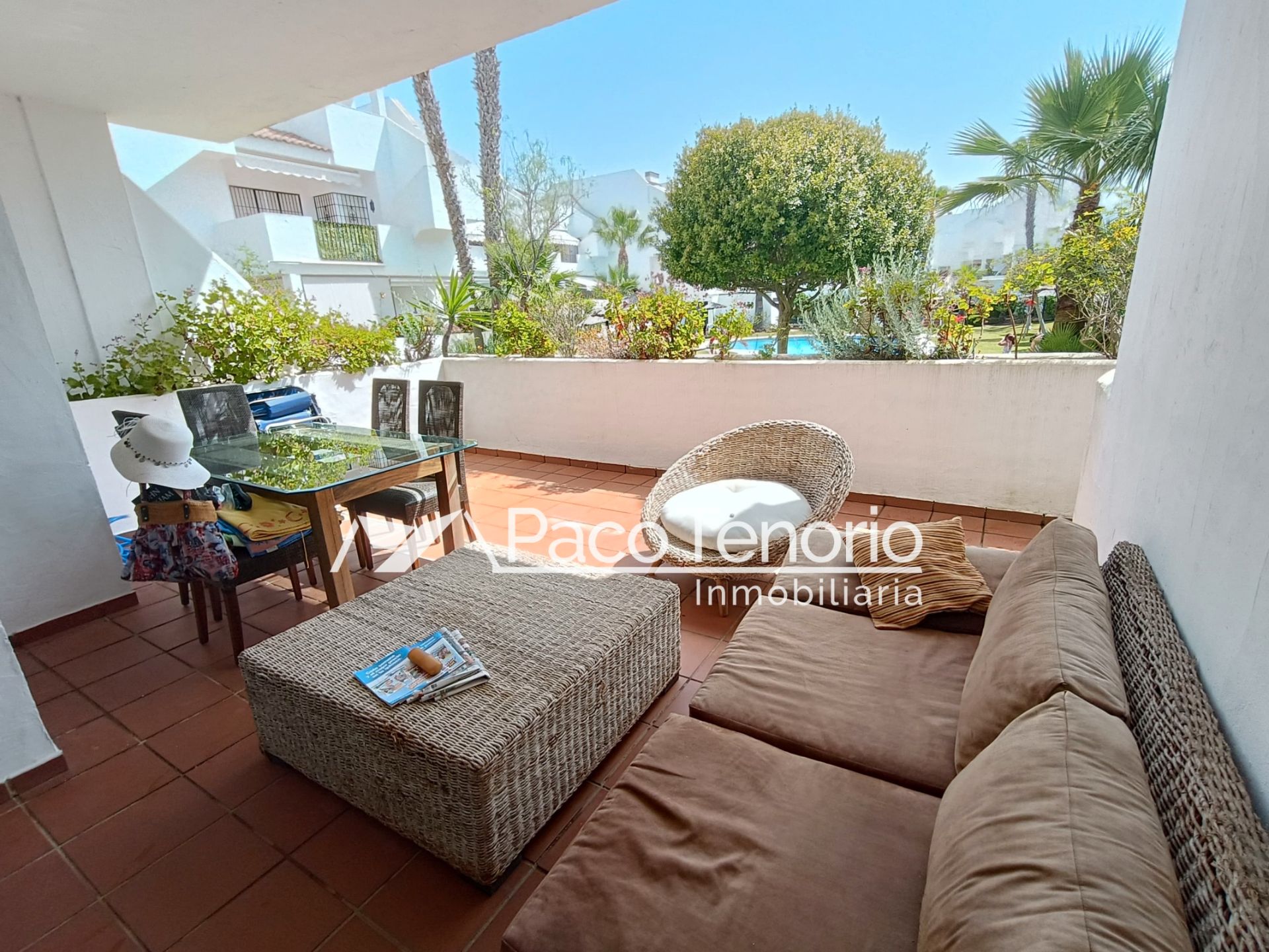 Terrace of Flat for sale in Islantilla  with Air Conditioner, Private garden and Terrace