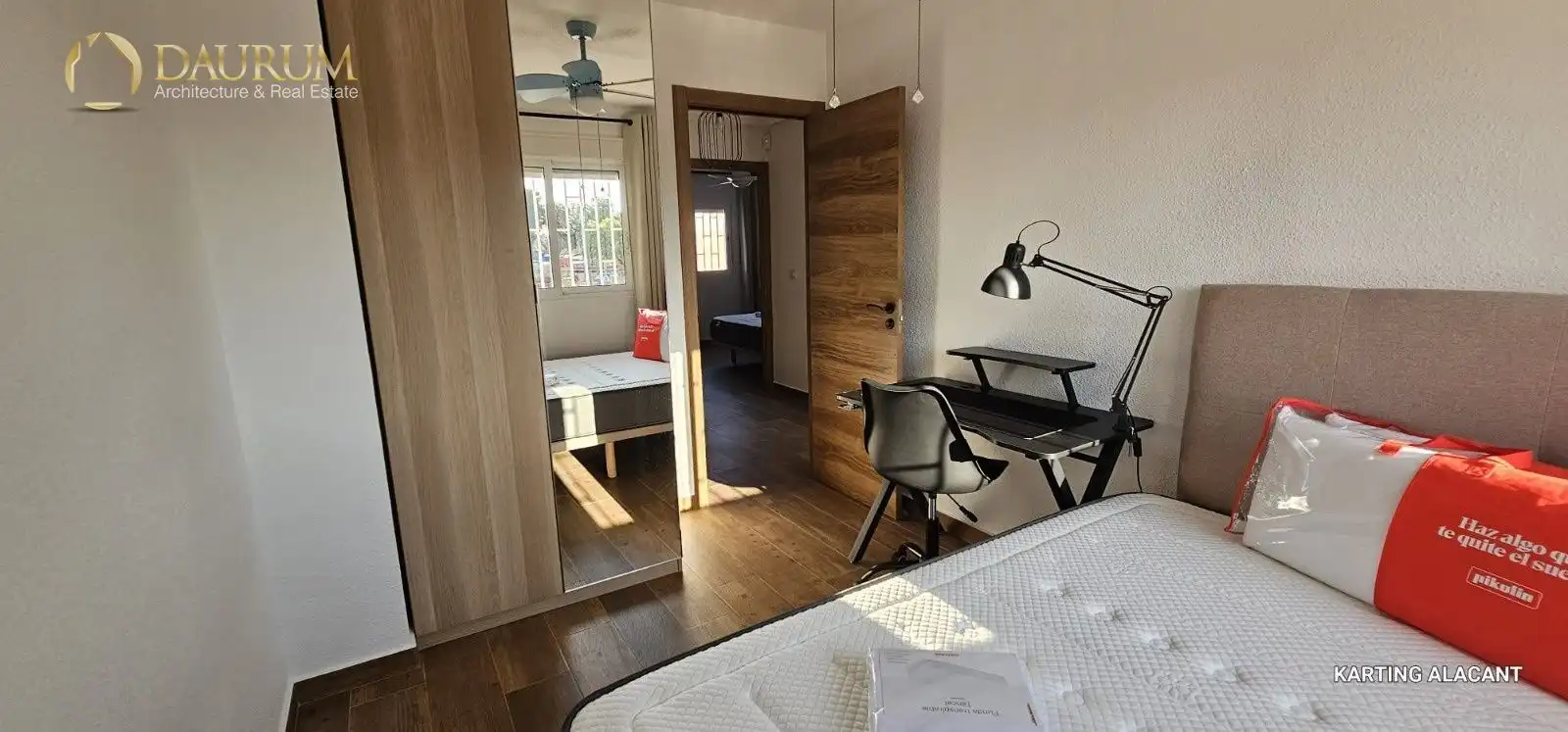 Bedroom of Detached homes for sale in San Vicente del Raspeig / Sant Vicent del Raspeig  with Air Conditioner, Private garden and Terrace