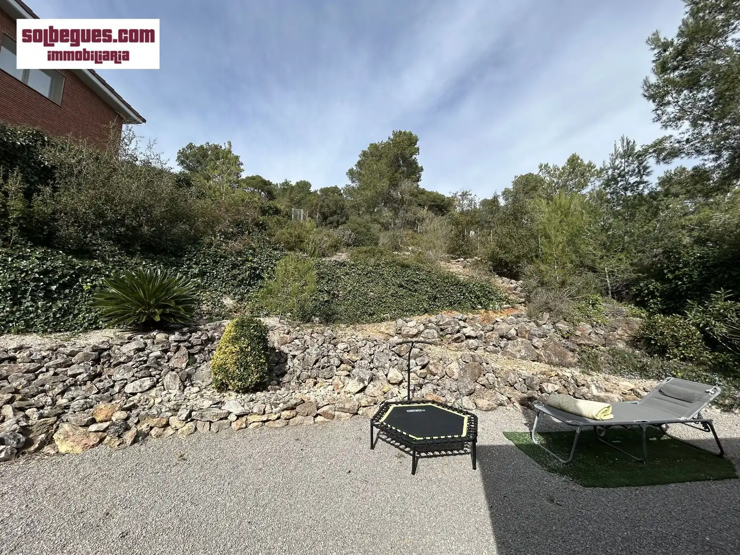 Jardín de Casa o chalet en venta en Begues con Aire acondicionado, Calefacción y Jardín privado