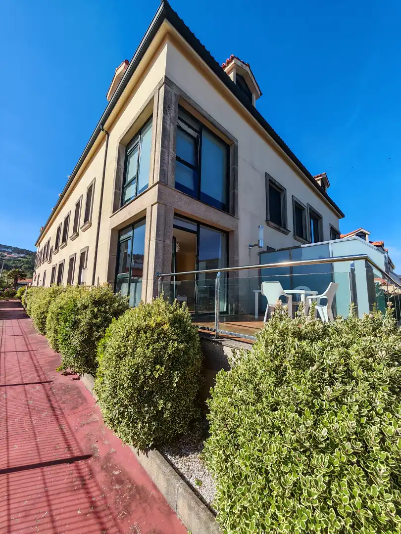Terrassa de Apartament de lloguer en Fisterra amb Terrassa, Moblat i Forn