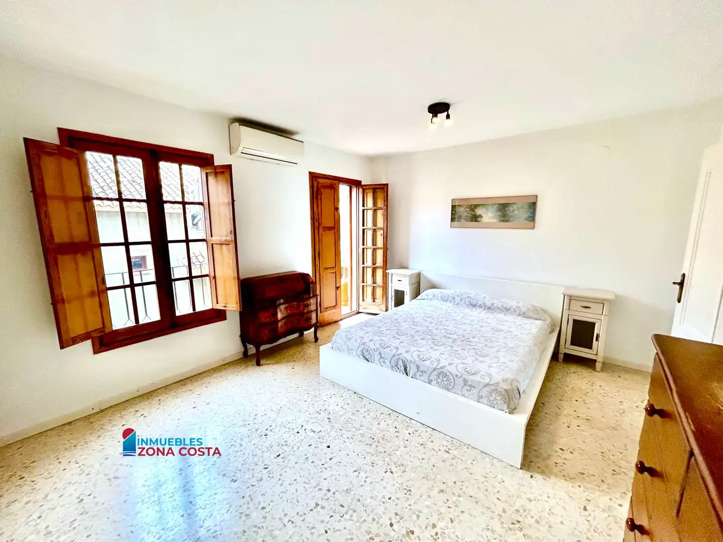 Dormitori de Apartament en venda en Alboraya amb Aire condicionat, Terrassa i Moblat