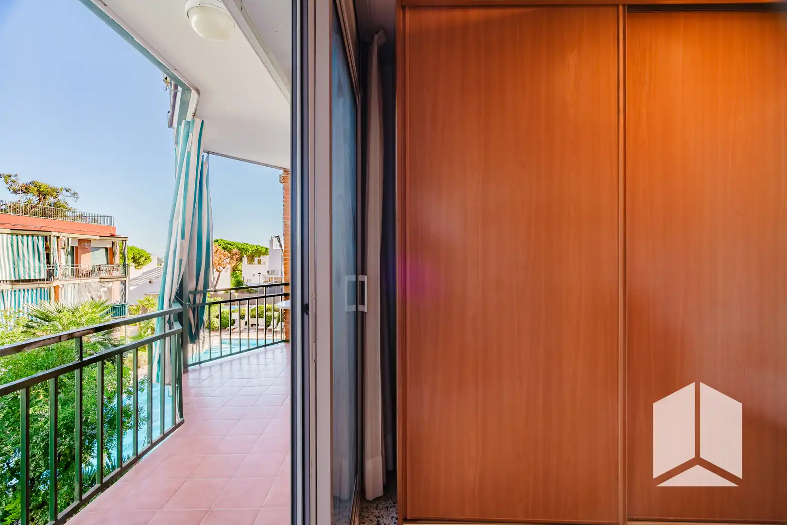 Balcony of Flat for sale in Bellamar