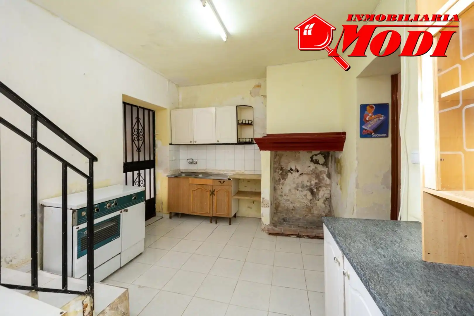 Cocina de Casa o chalet en venta en Villamena con Jardín privado