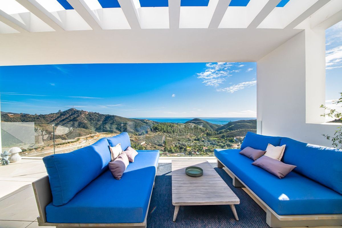 Terrace of Apartment to rent in Ojén  with Air Conditioner, Heating and Terrace