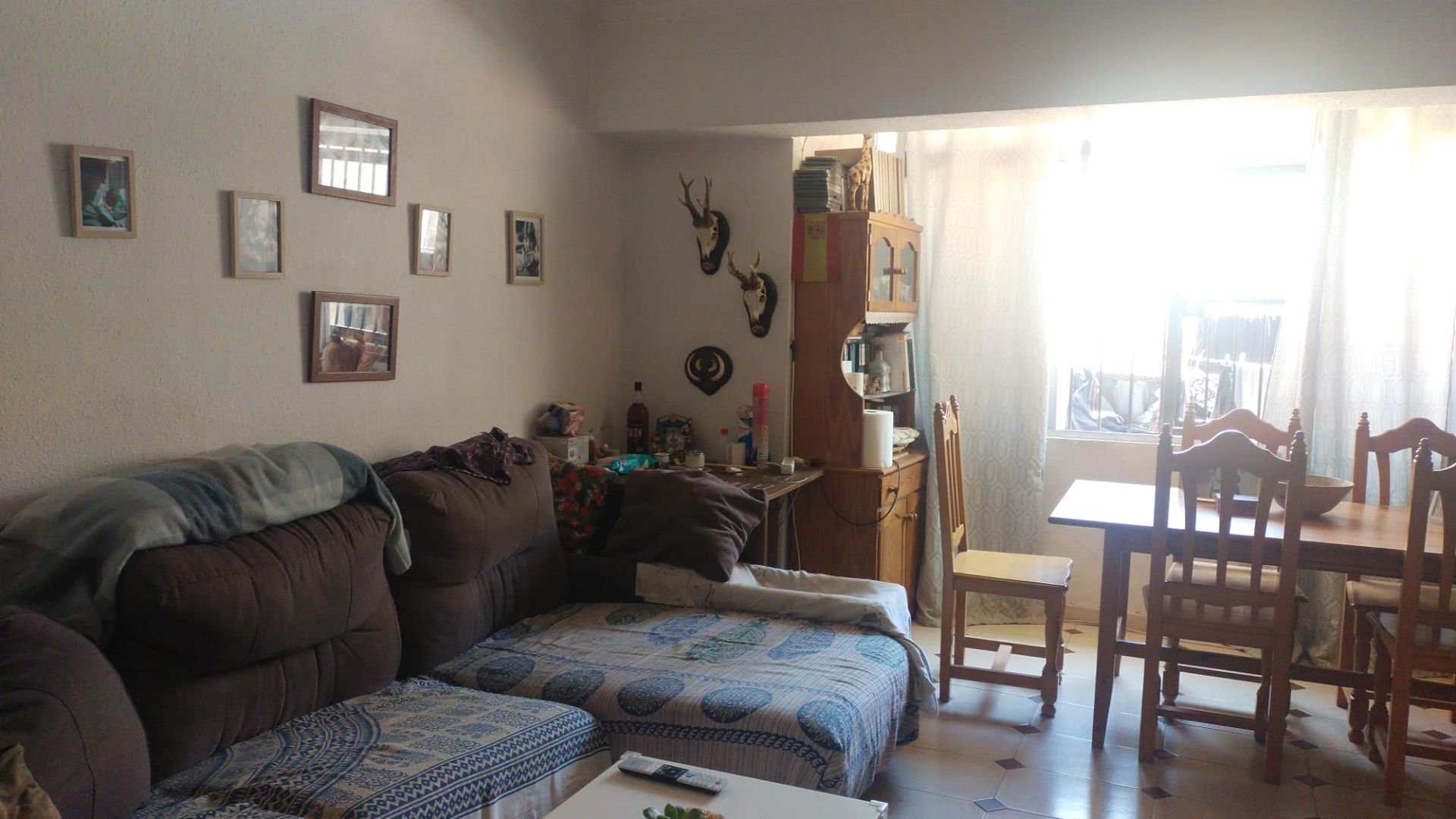 Living room of Flat for sale in Málaga Capital  with Furnished