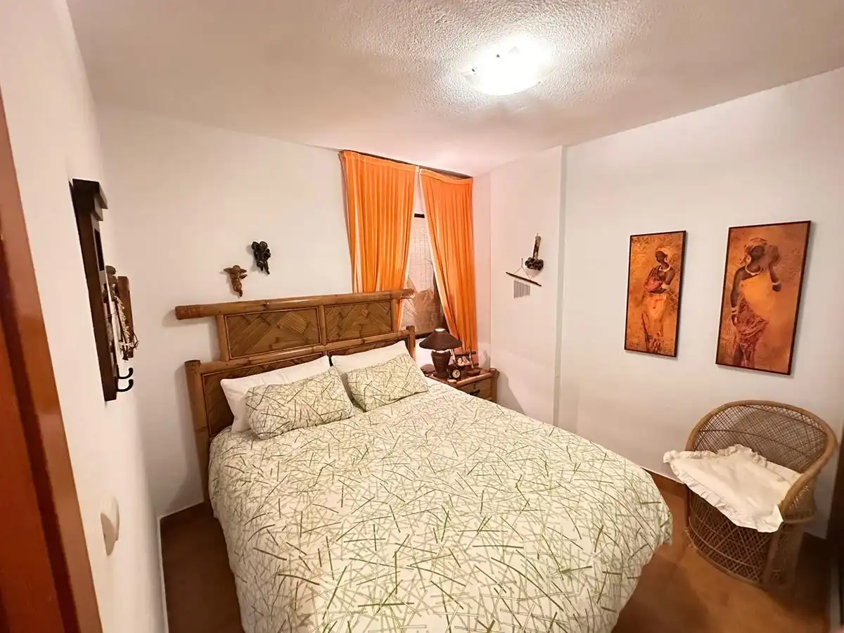 Bedroom of Flat for rent in Almuñécar  with Terrace, Furnished and Oven