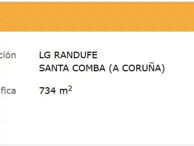 Residencial en venta en Santa Comba