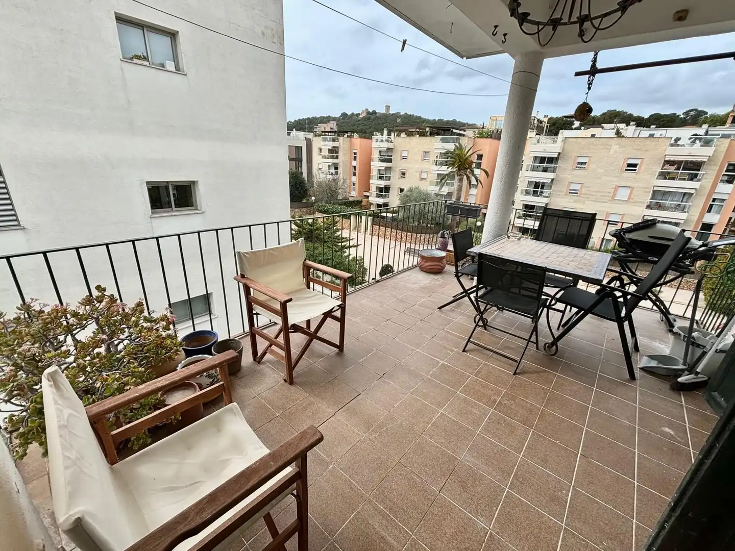 Terraza de Ático de alquiler en  Palma de Mallorca con Terraza, Amueblado y Balcón